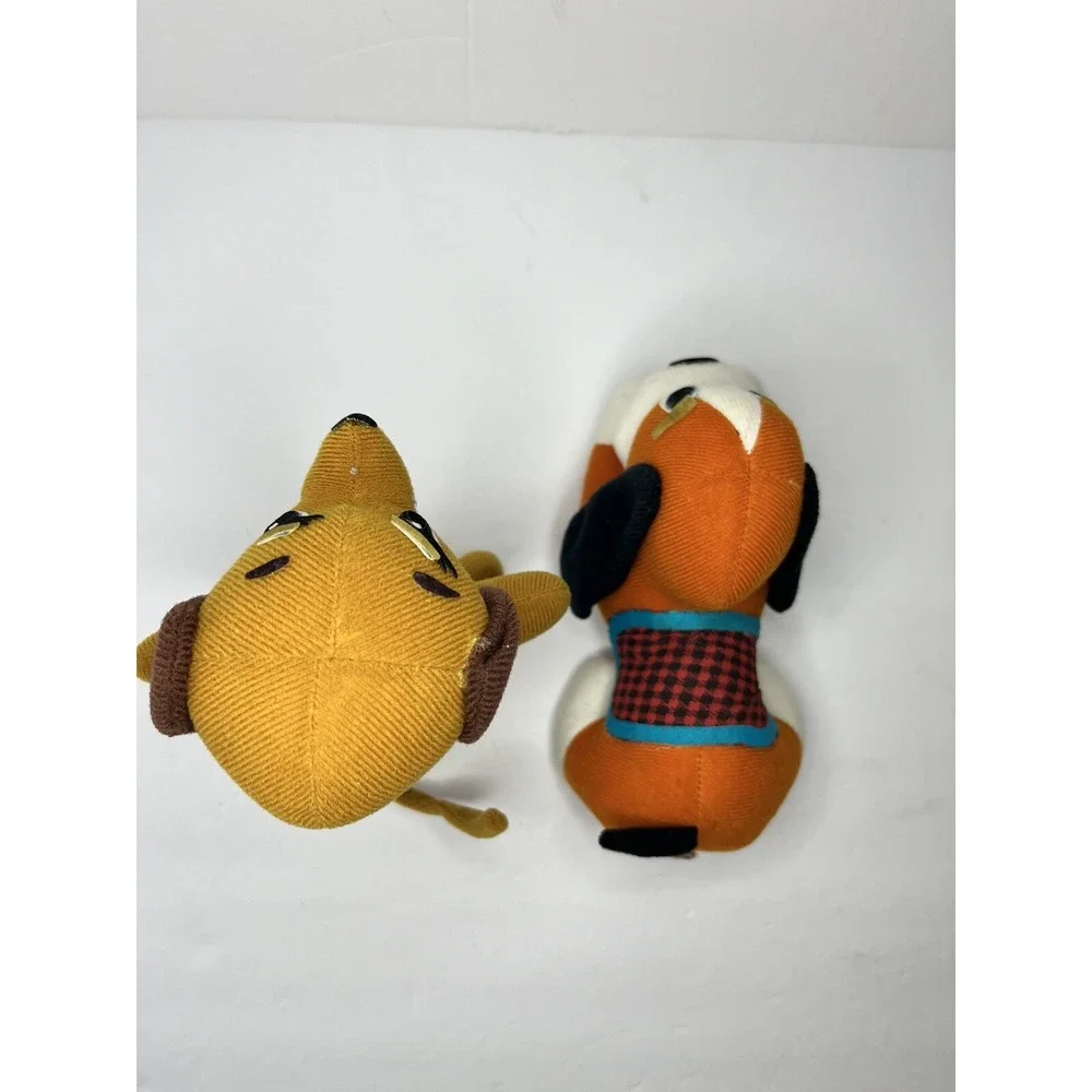 Vintage Dakin Dream‎ Pets Brown and Orange Dog Stuffed Animals 1977-78 Plushies